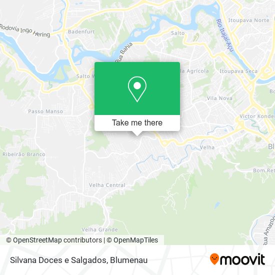 Silvana Doces e Salgados map