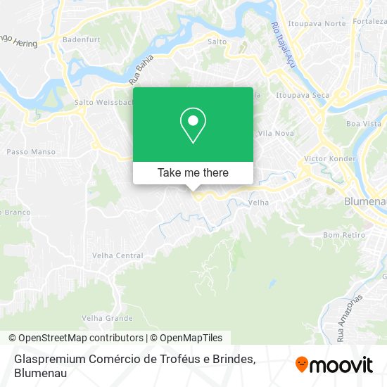 Glaspremium Comércio de Troféus e Brindes map