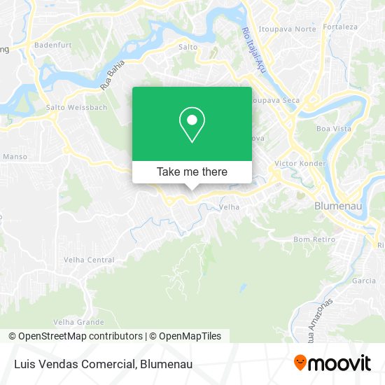 Mapa Luis Vendas Comercial