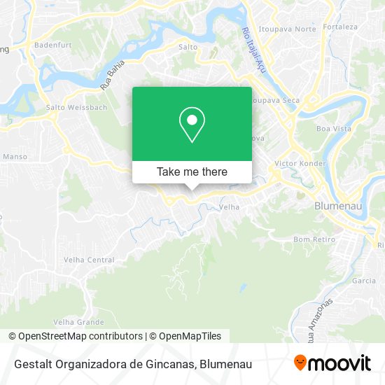 Mapa Gestalt Organizadora de Gincanas