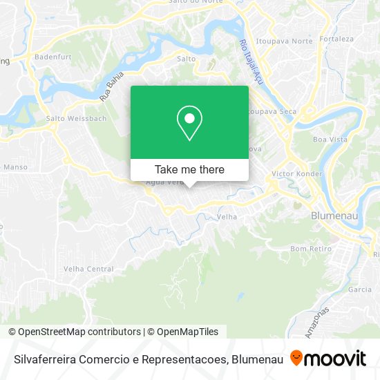 Silvaferreira Comercio e Representacoes map