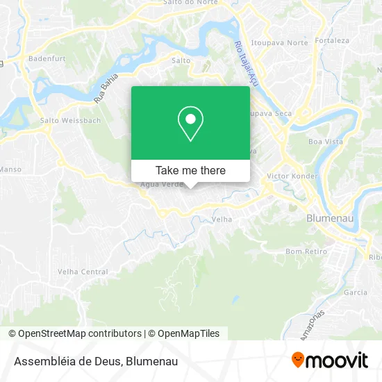 Assembléia de Deus map