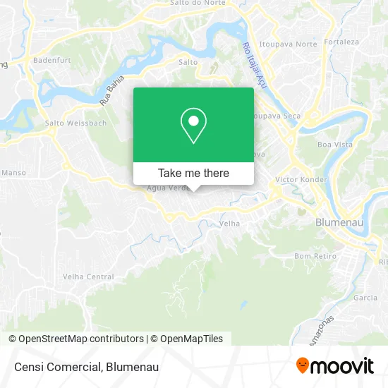 Censi Comercial map