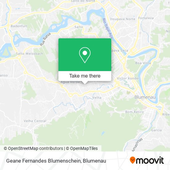 Geane Fernandes Blumenschein map