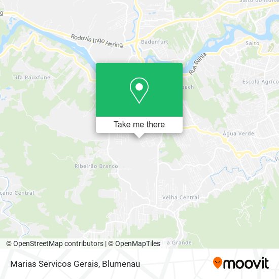 Marias Servicos Gerais map