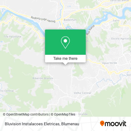 Bluvision Instalacoes Eletricas map