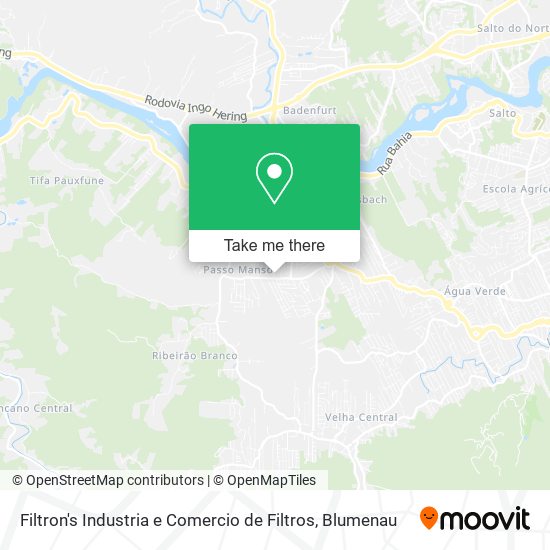 Filtron's Industria e Comercio de Filtros map