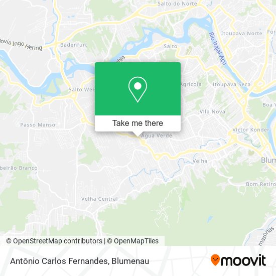 Mapa Antônio Carlos Fernandes