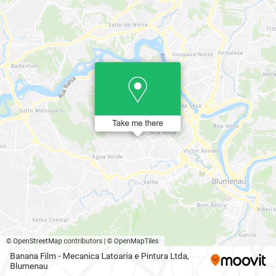 Banana Film - Mecanica Latoaria e Pintura Ltda map