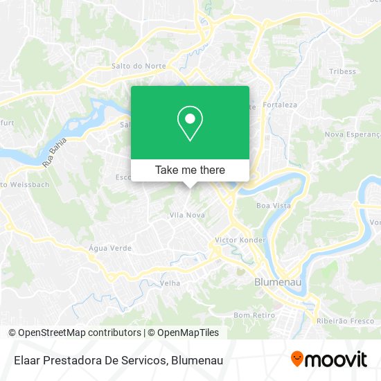 Mapa Elaar Prestadora De Servicos