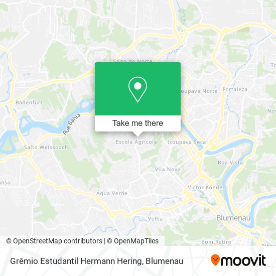 Grêmio Estudantil Hermann Hering map