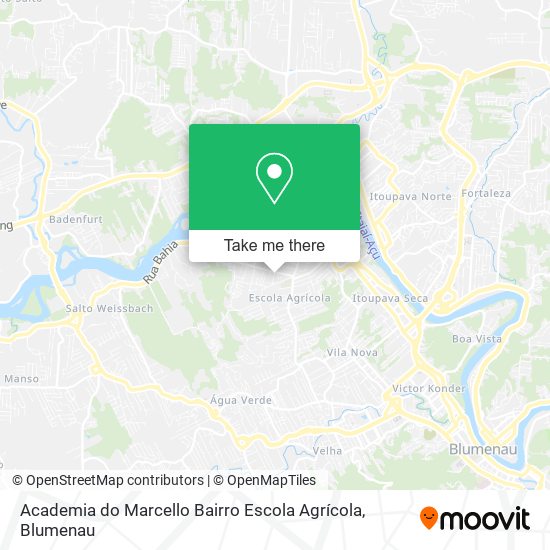 Academia do Marcello Bairro Escola Agrícola map