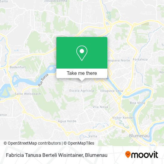 Mapa Fabricia Tanusa Berteli Wisintainer