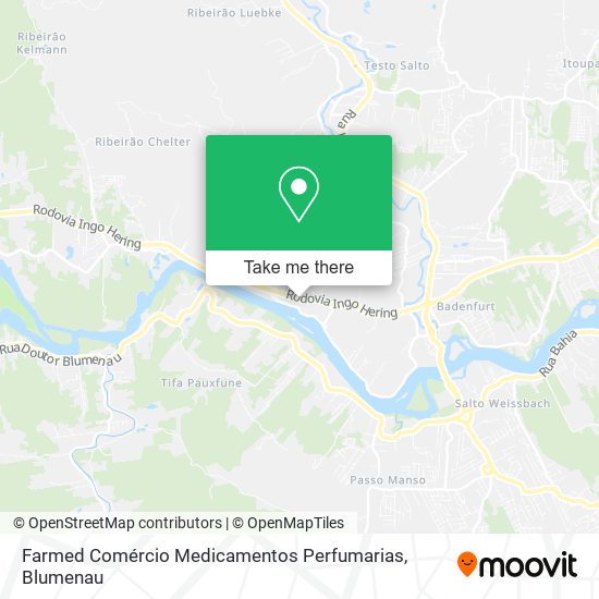Farmed Comércio Medicamentos Perfumarias map