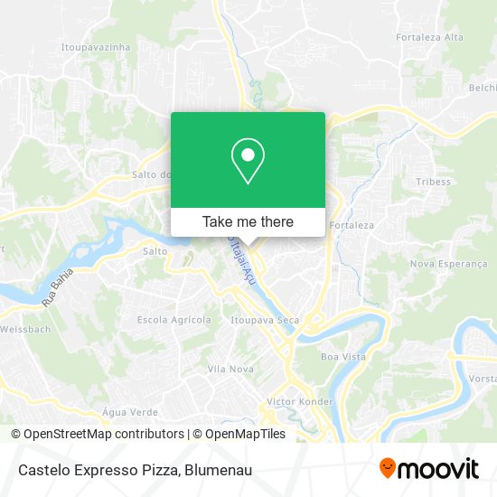 Castelo Expresso Pizza map