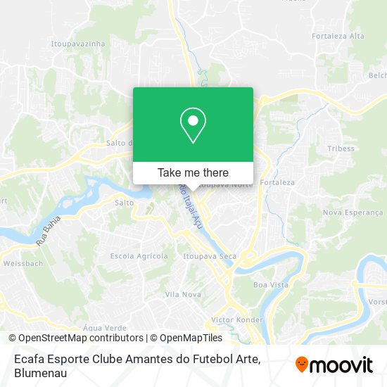 Ecafa Esporte Clube Amantes do Futebol Arte map