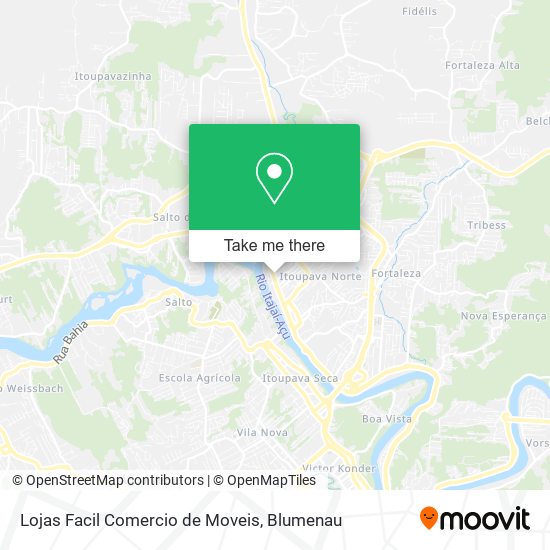 Lojas Facil Comercio de Moveis map