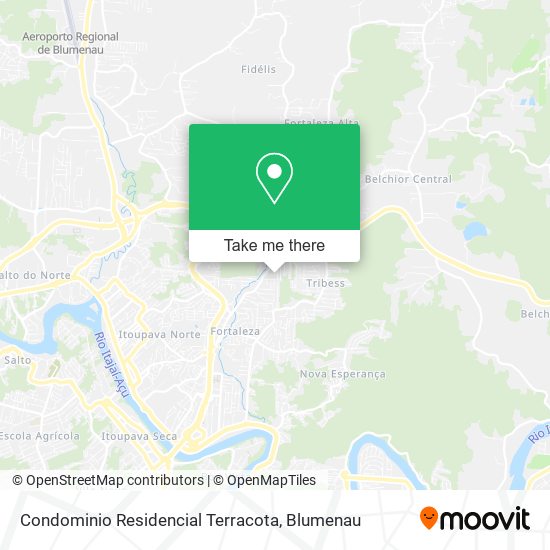 Condominio Residencial Terracota map