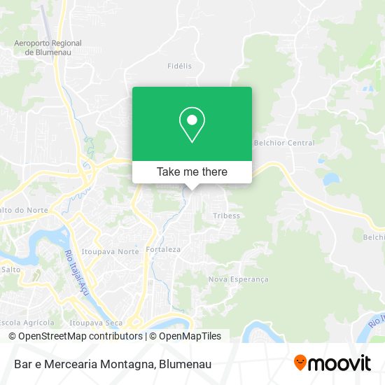 Bar e Mercearia Montagna map