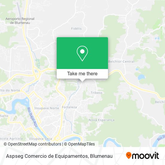 Aspseg Comercio de Equipamentos map