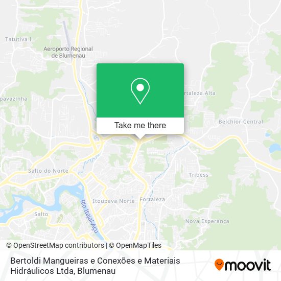 Mapa Bertoldi Mangueiras e Conexões e Materiais Hidráulicos Ltda