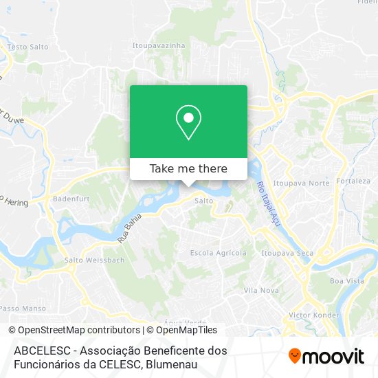 ABCELESC - Associação Beneficente dos Funcionários da CELESC map