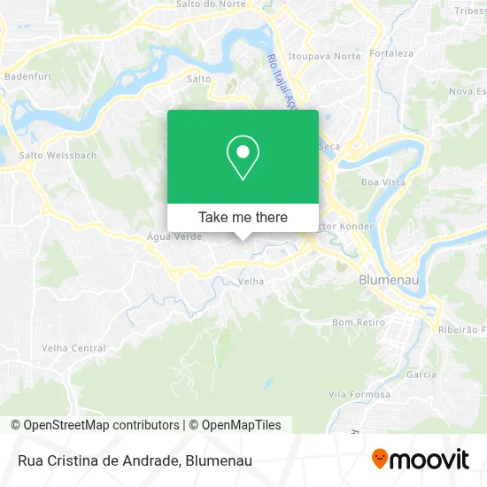 Rua Cristina de Andrade map