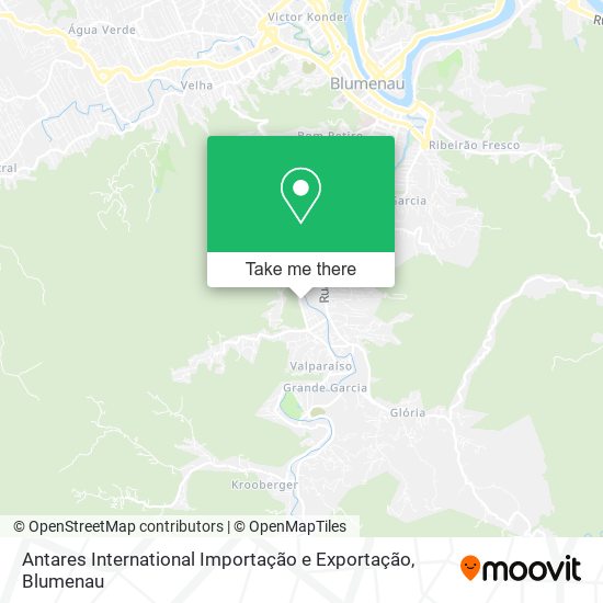Antares International Importação e Exportação map