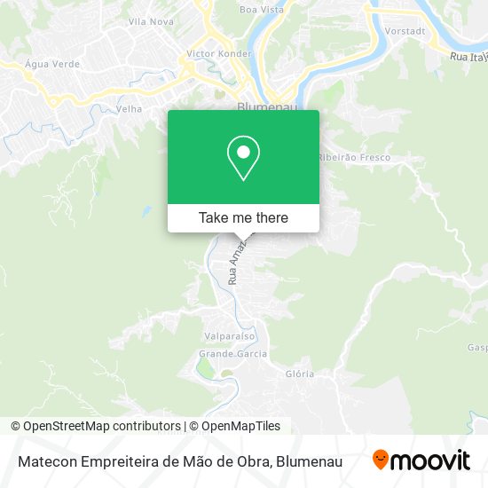 Matecon Empreiteira de Mão de Obra map