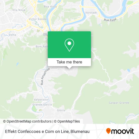 Effekt Confeccoes e Com on Line map