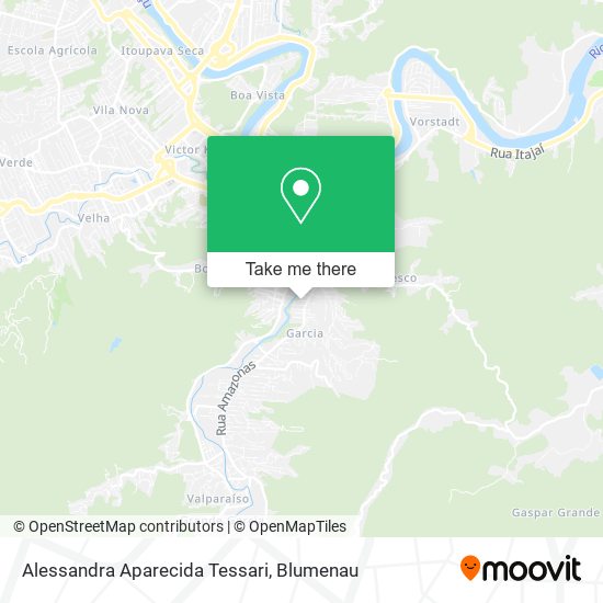Alessandra Aparecida Tessari map