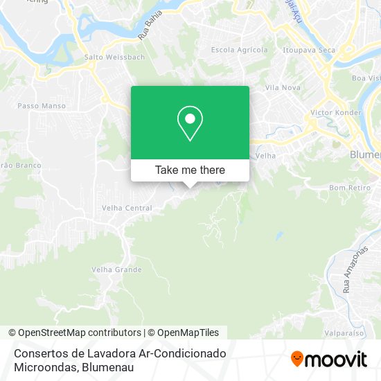 Consertos de Lavadora Ar-Condicionado Microondas map