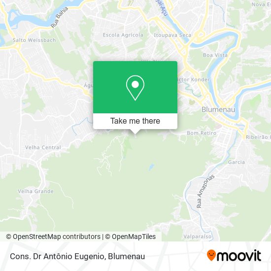 Cons. Dr Antônio Eugenio map