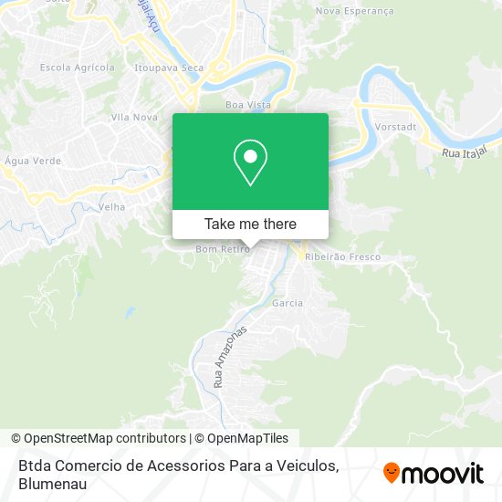 Btda Comercio de Acessorios Para a Veiculos map