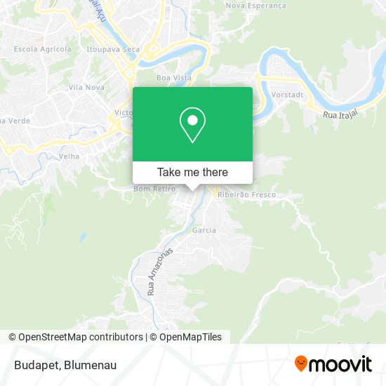 Budapet map