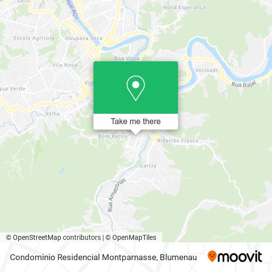 Condominio Residencial Montparnasse map