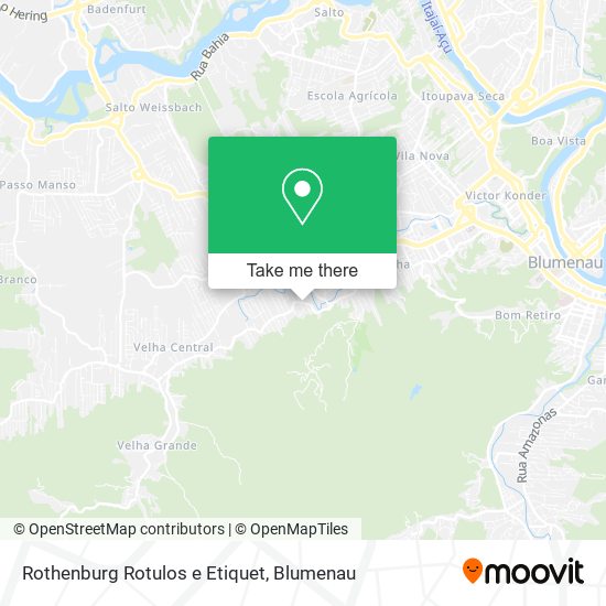 Rothenburg Rotulos e Etiquet map