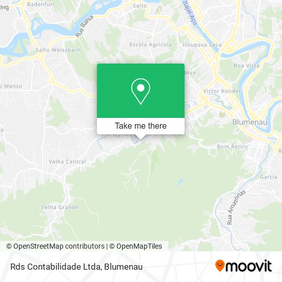 Mapa Rds Contabilidade Ltda