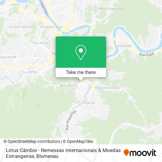 Lótus Câmbio - Remessas Internacionais & Moedas Estrangeiras map