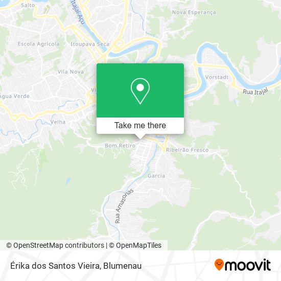 Érika dos Santos Vieira map