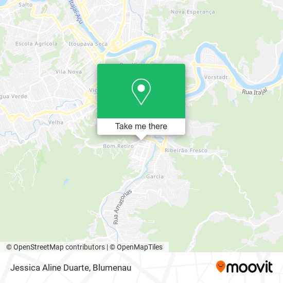 Jessica Aline Duarte map