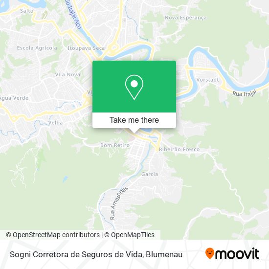 Sogni Corretora de Seguros de Vida map