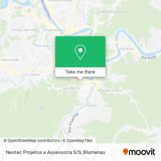 Mapa Neotec Projetos e Assessoria S / S