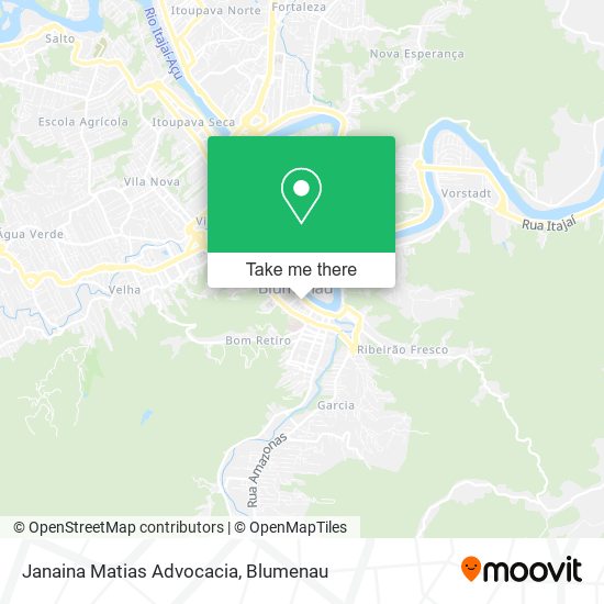 Mapa Janaina Matias Advocacia