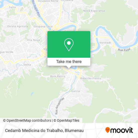Cedamb Medicina do Trabalho map