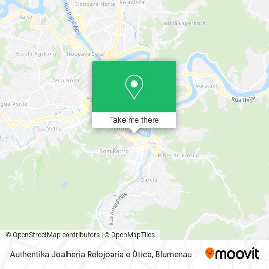 Authentika Joalheria Relojoaria e Ótica map