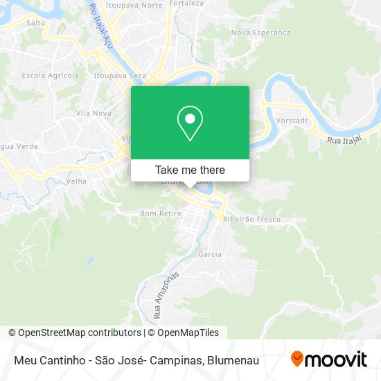 Meu Cantinho - São José- Campinas map