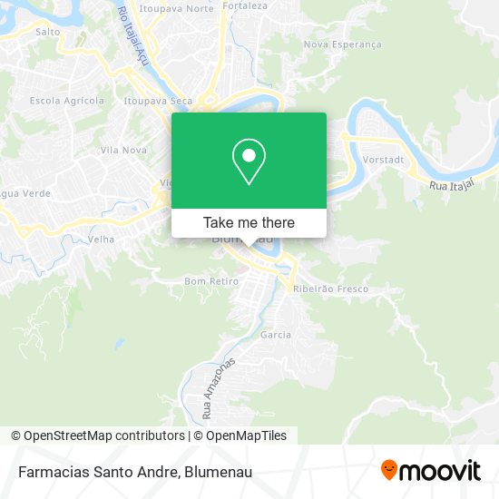 Farmacias Santo Andre map