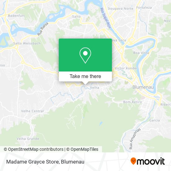 Mapa Madame Grayce Store