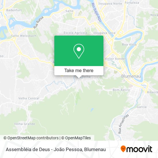 Assembléia de Deus - João Pessoa map